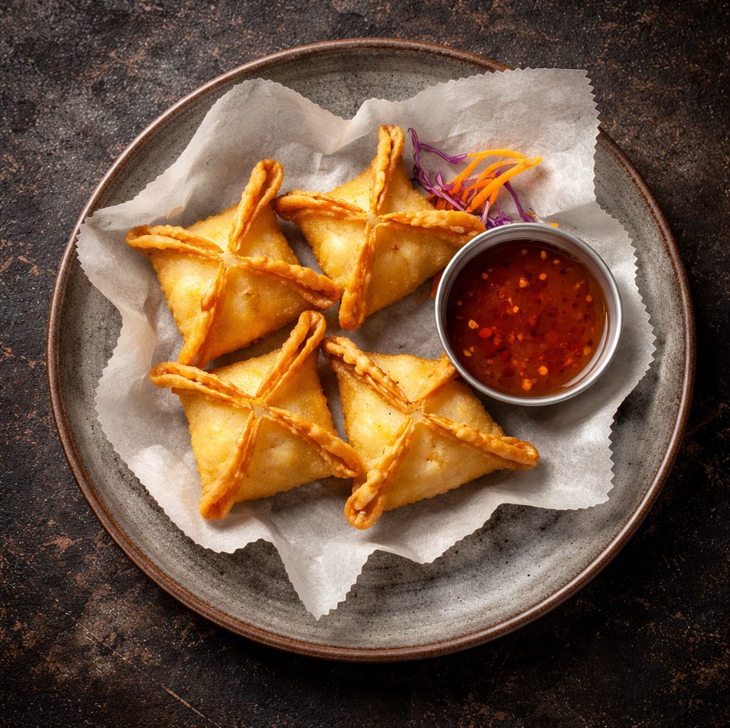 Crab Rangoon.