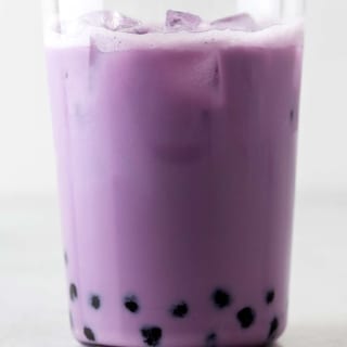 Boba Taro Milk Tea