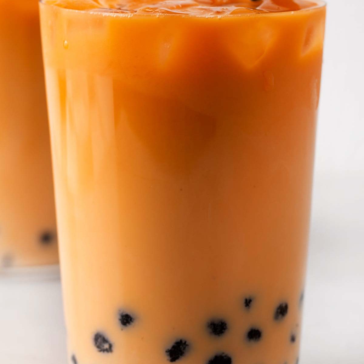 Boba Thai Iced Tea.