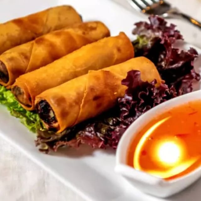 Crispy Spring Rolls.