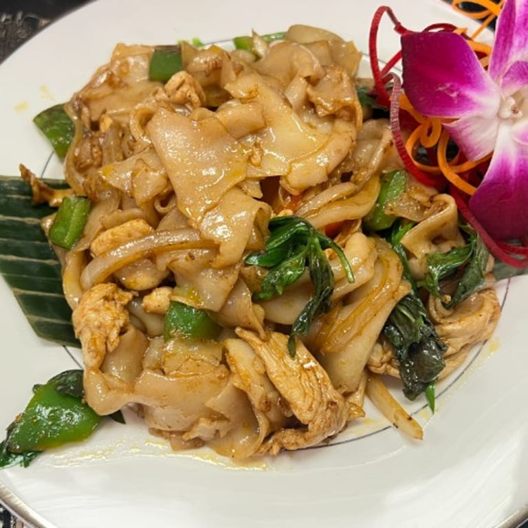 Delicious Drunken Noodles Await