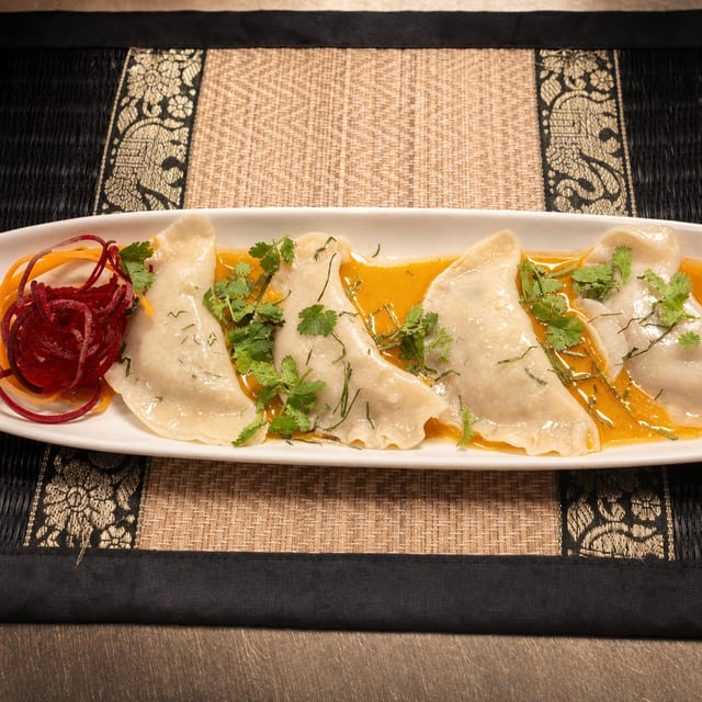 Coconut Curry Dumplings.