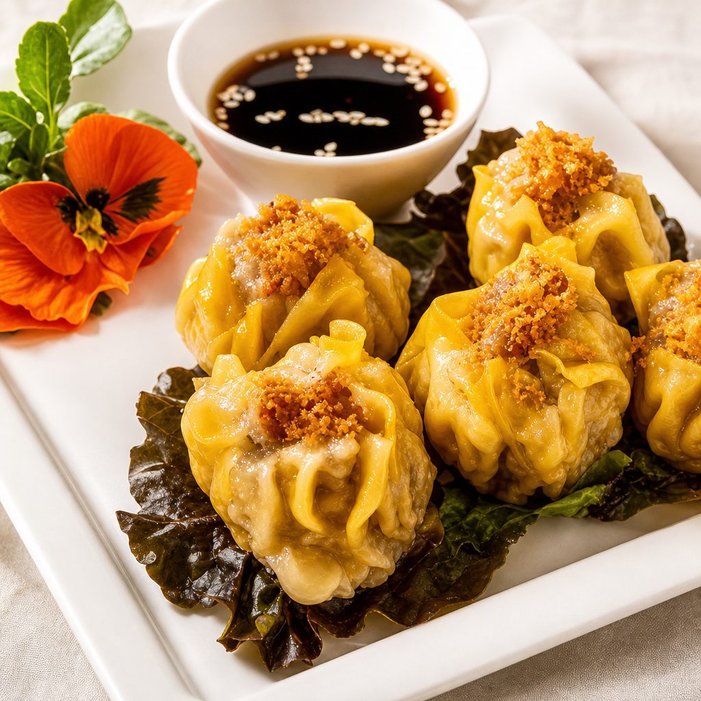 Steamed Dumplings.