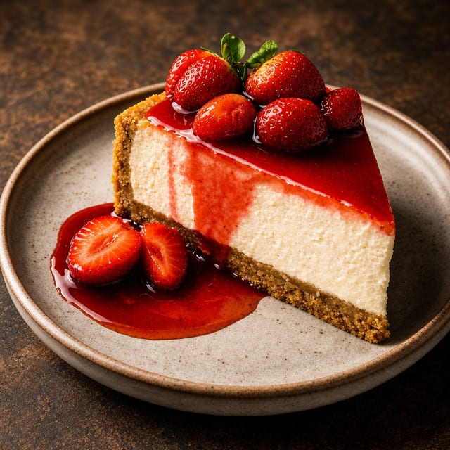 Strawberry Cheesecake.