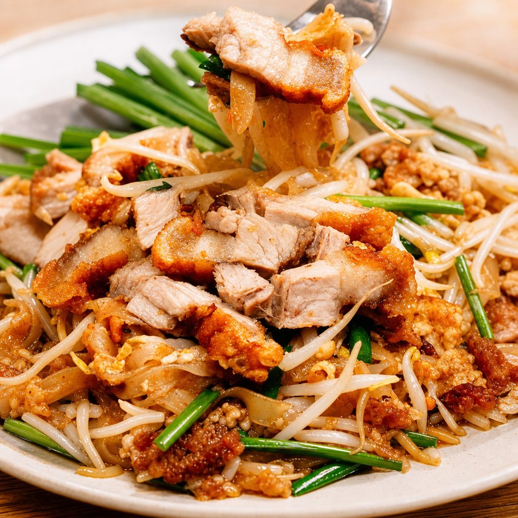 Crispy Pork Pad Thai.