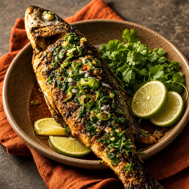 3 Flavor Whole Fish.