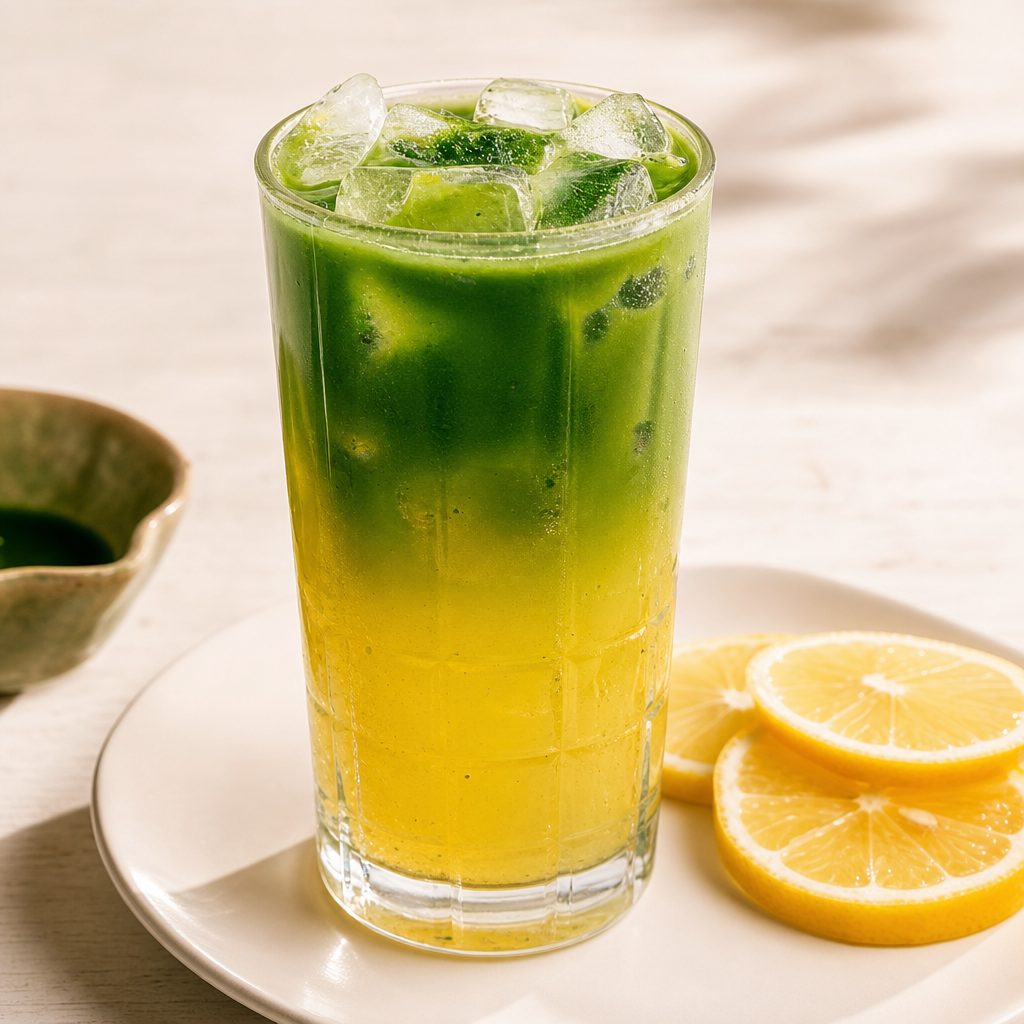 Matcha Lemonade.