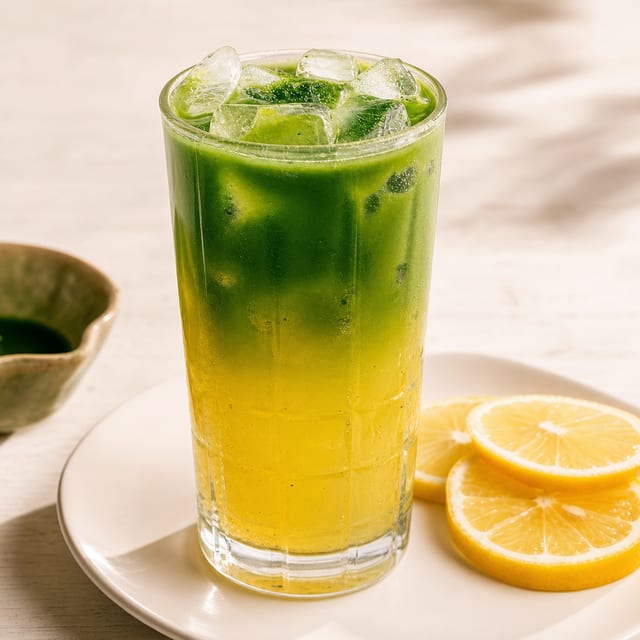 Matcha Lemonade.