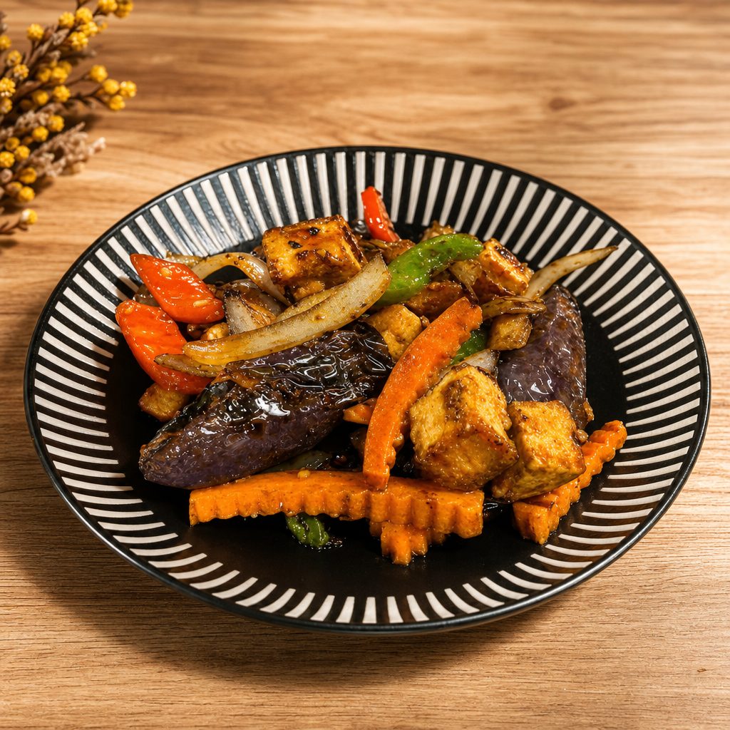 Spicy Eggplant.